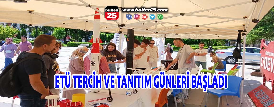 ETÜ TERCİH VE TANITIM GÜNLERİ BAŞLADI