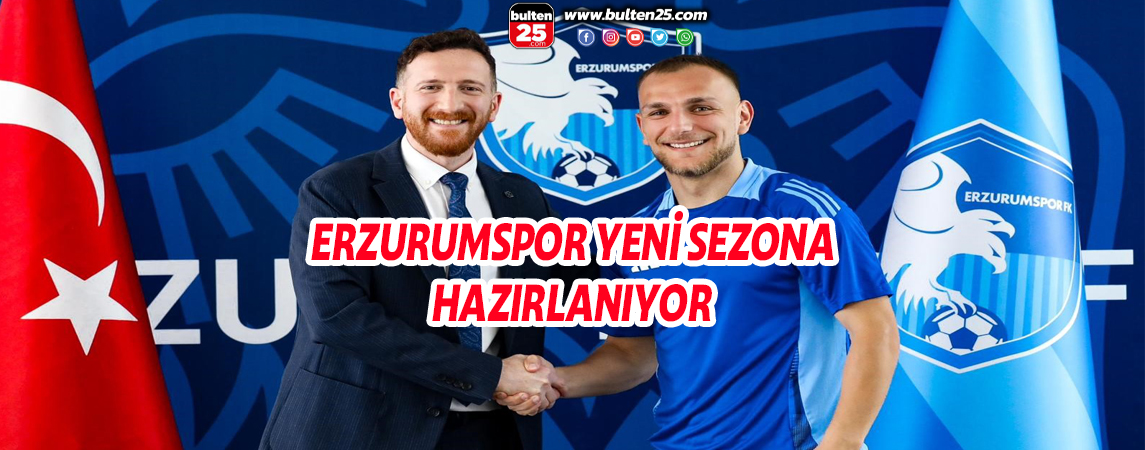 ERZURUMSPOR YENİ SEZONA HAZIRLANIYOR