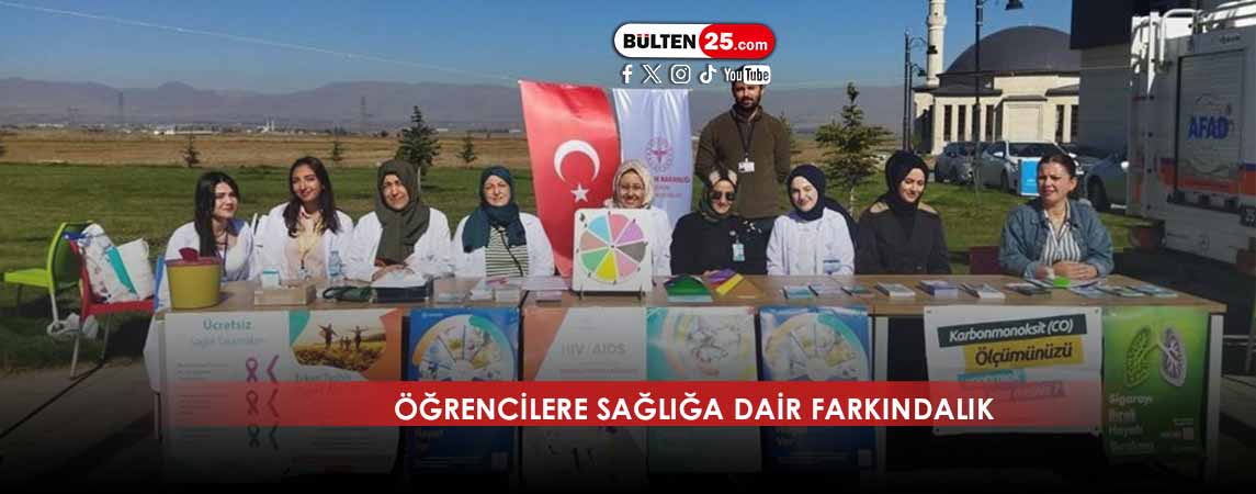 ÖĞRENCİLERE SAĞLIĞA DAİR FARKINDALIK