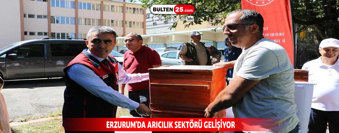 ERZURUM'DA ARICILIK SEKTÖRÜ GELİŞİYOR