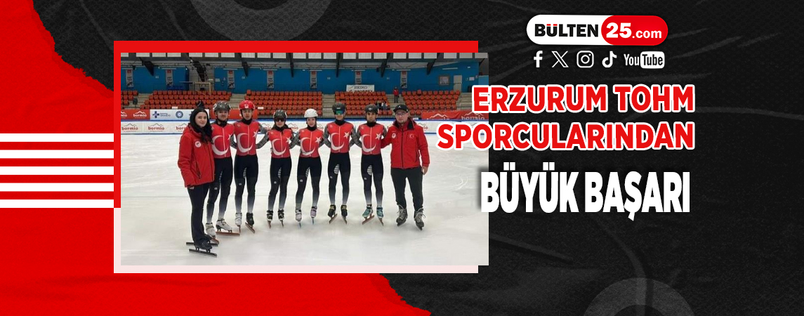 ERZURUM TOHM SPORCULARINDAN BÜYÜK BAŞARI