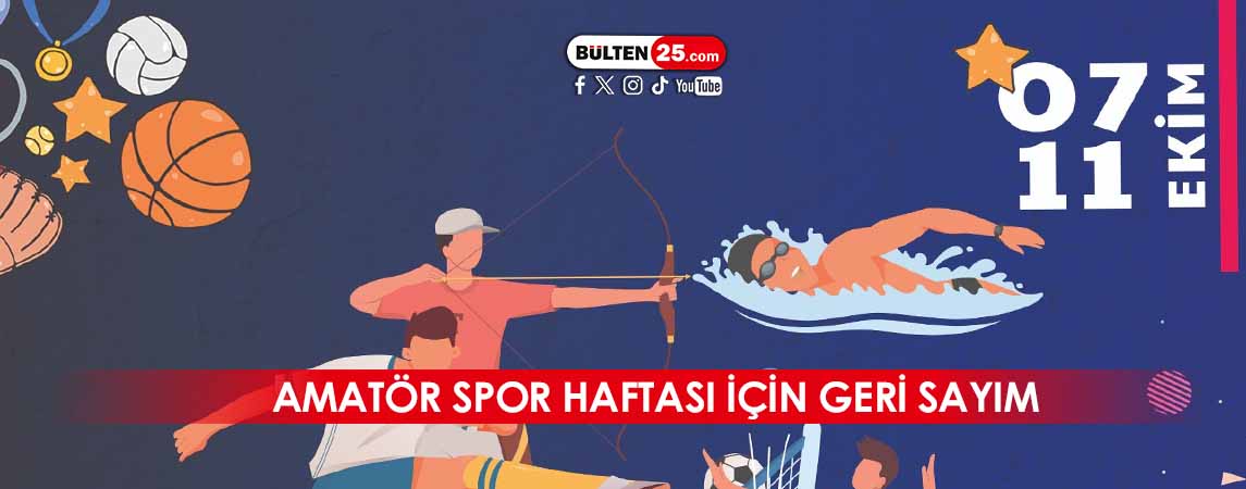 AMATÖR SPOR HAFTASI İÇİN GERİ SAYIM