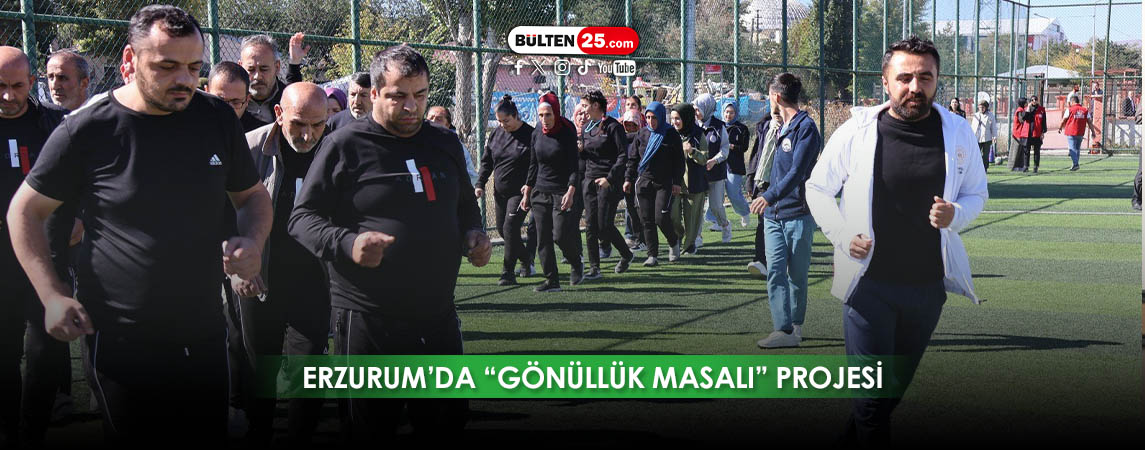 ERZURUM’DA “GÖNÜLLÜK MASALI” PROJESİ