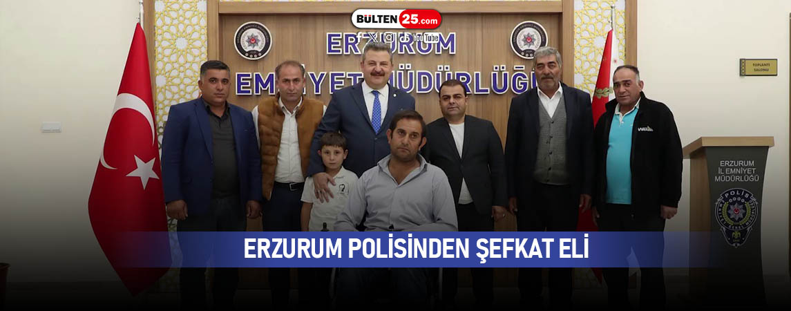 ERZURUM POLİSİNDEN ŞEFKAT ELİ