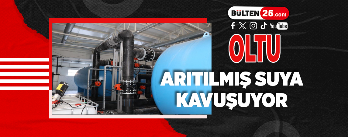 OLTU ARITILMIŞ SUYA KAVUŞUYOR