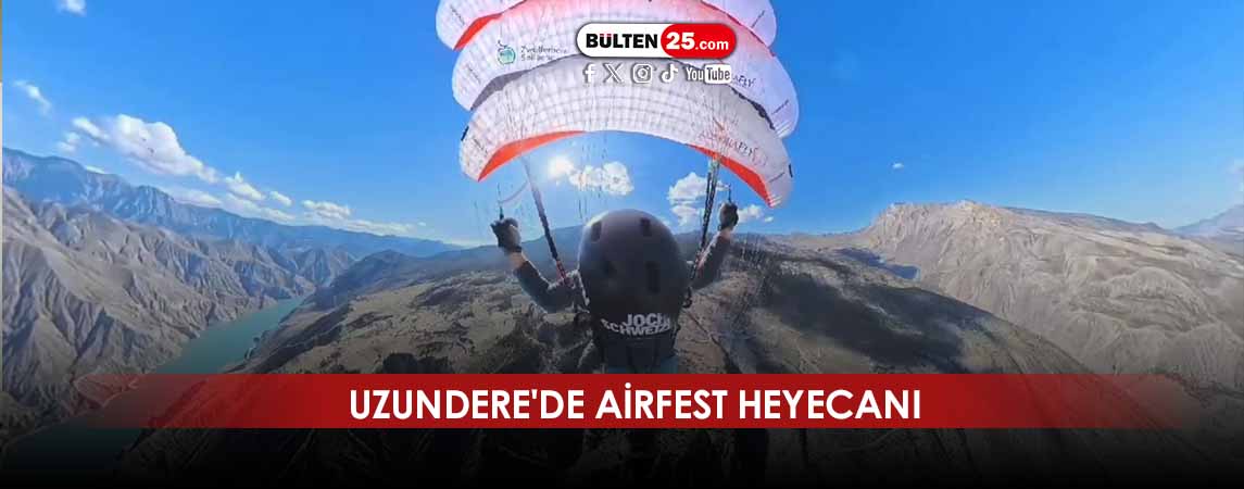 UZUNDERE'DE AİRFEST HEYECANI