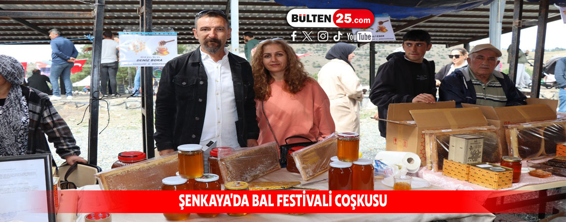 ŞENKAYA'DA BAL FESTİVALİ COŞKUSU