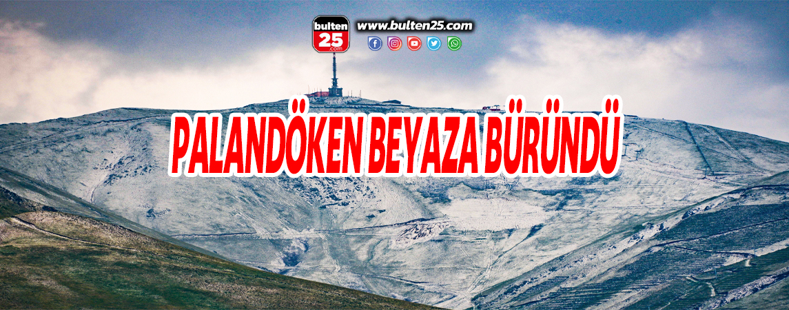PALANDÖKEN BEYAZA BÜRÜNDÜ