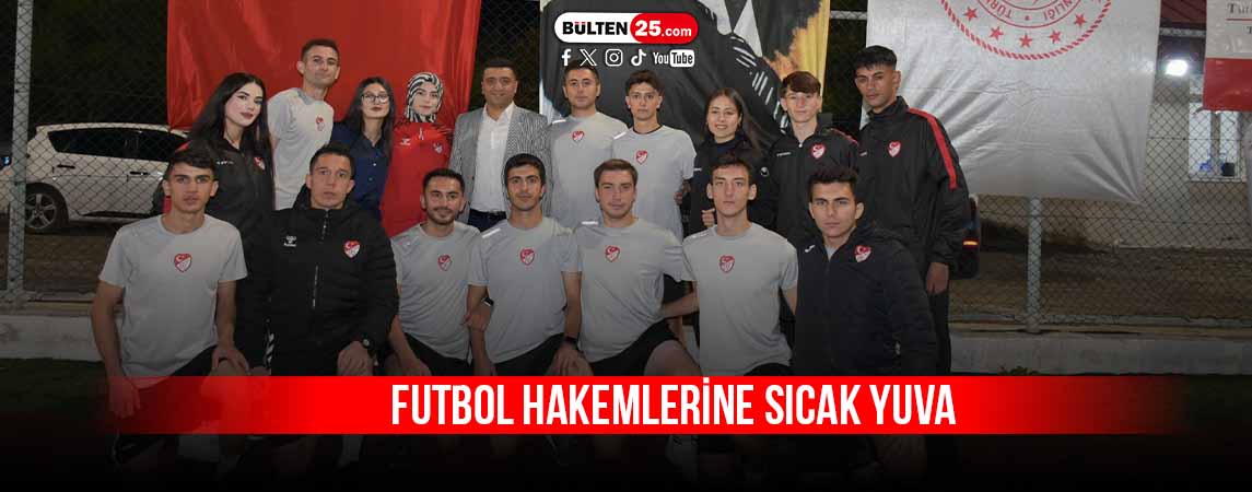 FUTBOL HAKEMLERİNE SICAK YUVA