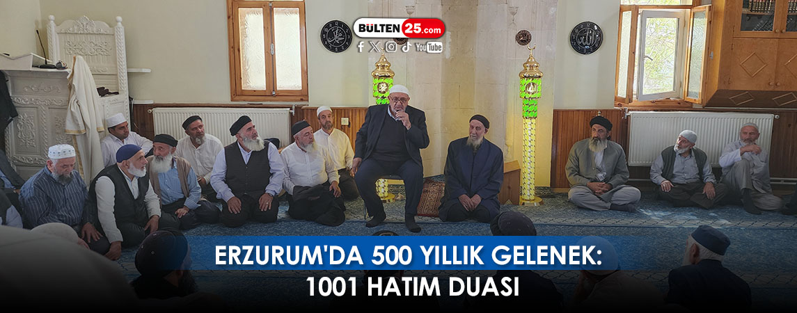 ERZURUM'DA 1001 HATİM DUASI
