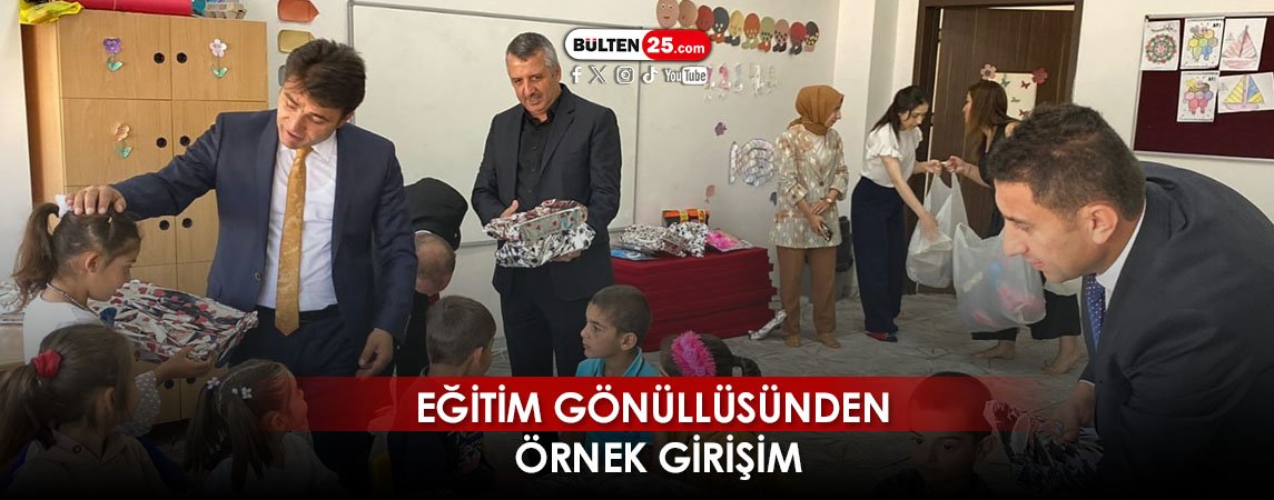 EĞİTİM GÖNÜLLÜSÜNDEN ÖRNEK GİRİŞİM