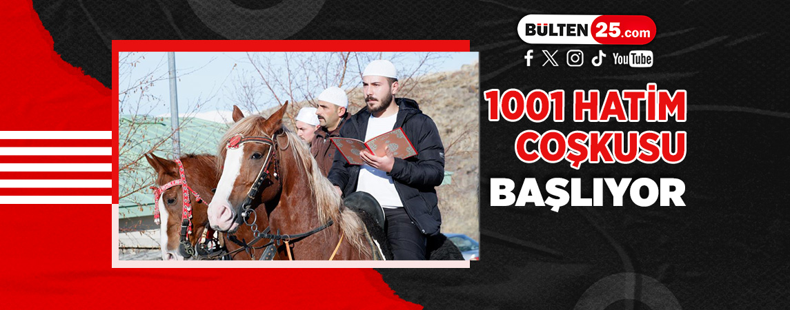 1001 HATİM COŞKUSU BAŞLIYOR