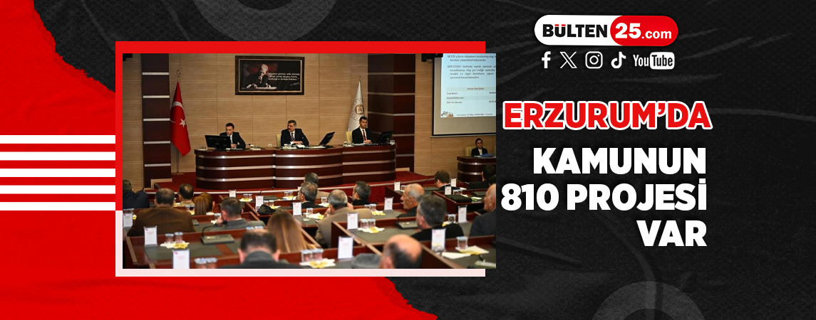 ERZURUM’DA KAMUNUN 810 PROJESİ VAR
