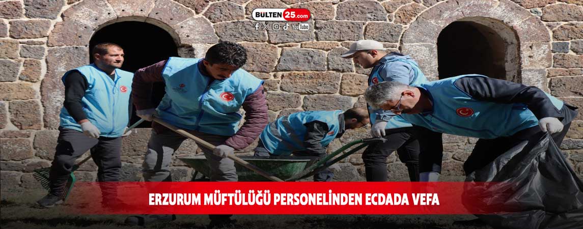 ERZURUM MÜFTÜLÜĞÜ PERSONELİNDEN ECDADA VEFA