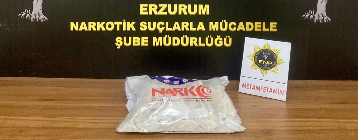 ERZURUM POLİSİNDEN UYUŞTURUCU OPERASYONU