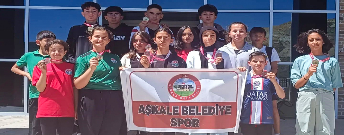 AŞKALE ATLETİZMDE REKORA KOŞUYOR