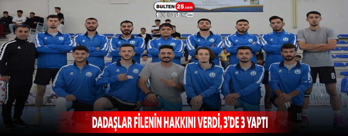 DADAŞLAR FİLENİN HAKKINI VERDİ, 3’DE 3 YAPTI