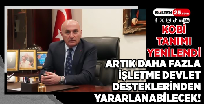 KOBİ TANIMI YENİLENDİ: ARTIK DAHA FAZLA İŞLETME DEVLET DESTEKLERİNDEN YARARLANABİLECEK!