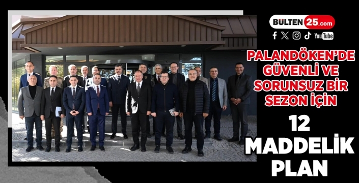Palandöken’de Güvenli ve Sorunsuz Bir Sezon İçin 12 Maddelik Plan