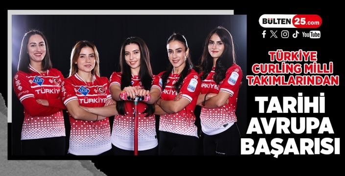 Türkiye Curling Milli Takımlarından Tarihi Avrupa Başarısı