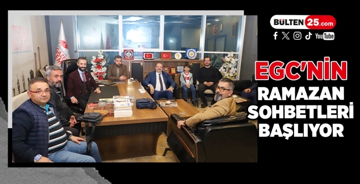 EGC'nin ramazan sohbetleri başlıyor