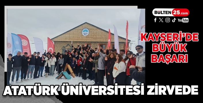 Kayseri’de Büyük Başarı: Atatürk Üniversitesi Zirvede