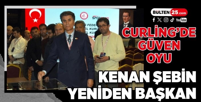 Curling’de Güven Oyu: Kenan Şebin Yeniden Başkan
