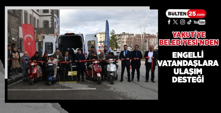 Yakutiye Belediyesi’nden Engelli Vatandaşlara Ulaşım Desteği