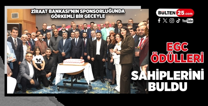 EGC ödülleri sahiplerini buldu
