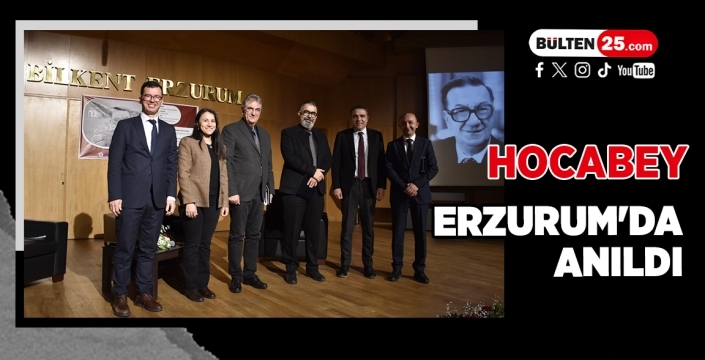 Hocabey Erzurum'da Anıldı