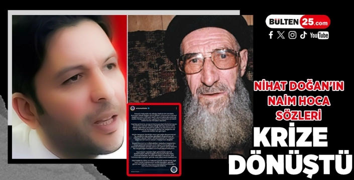 Nihat Doğan'ın Naim Hoca Sözleri Krize Dönüştü